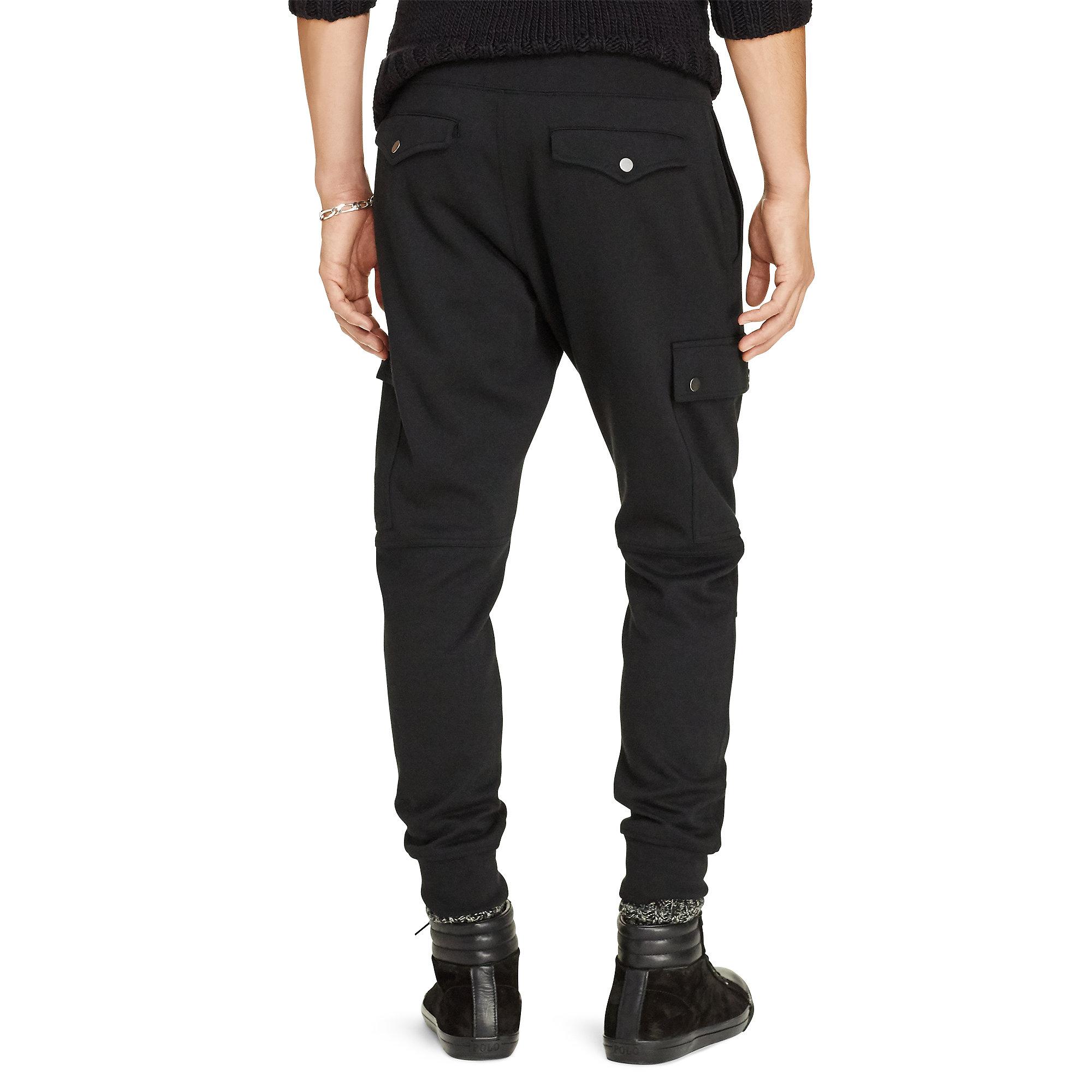 ralph lauren black cargo pants